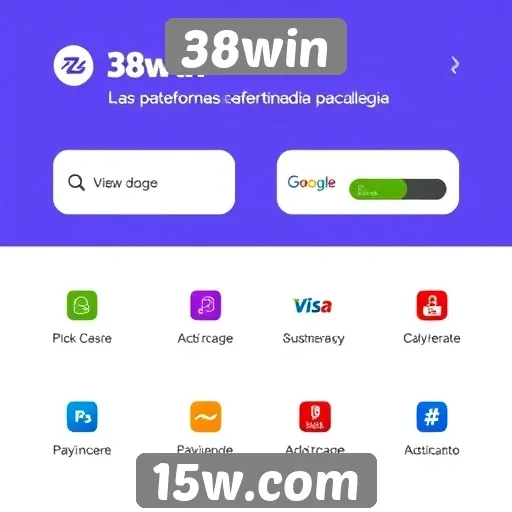 Plataformas de pagamento disponíveis no 38win